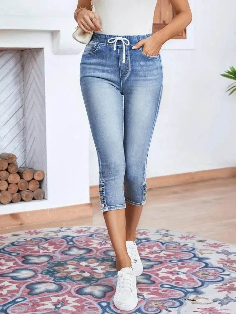 Women's Skinny Denim Jeans - P12 Hub Europe