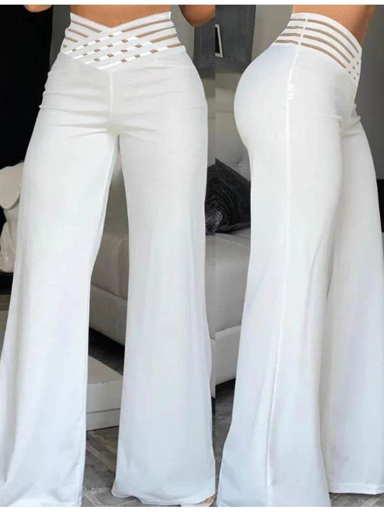 Women Wide Leg Trousers - P12 Hub Europe