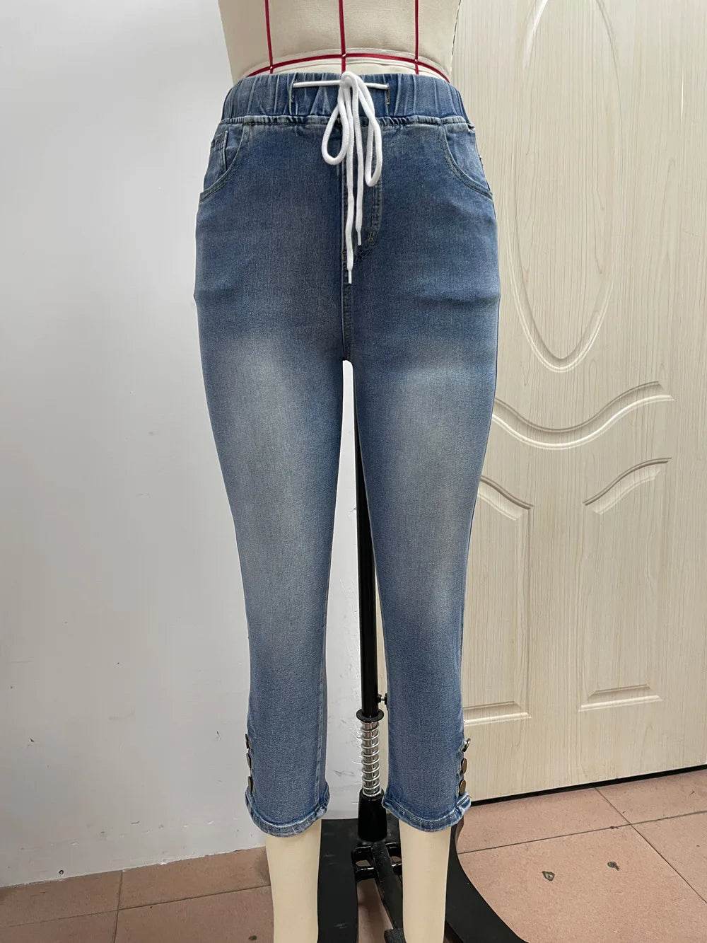 Women's Skinny Denim Jeans - P12 Hub Europe
