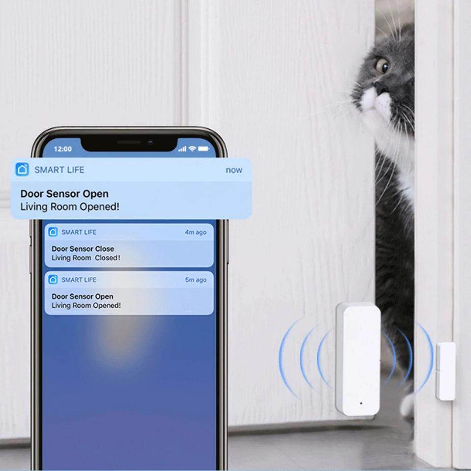 Sensor Door Tuya Zigbee WiFi Smart - P12 Hub Europe