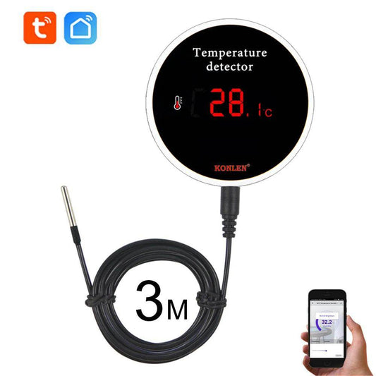 Temperature Sensor WiFi Probe Alarm Smart Life - P12 Hub Europe