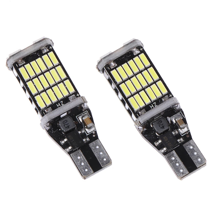 Hot sale 2Pcs DC 12V Canbus T16 T15 921 W16W LED Bulb Car Backup Reverse Lights 6000K
