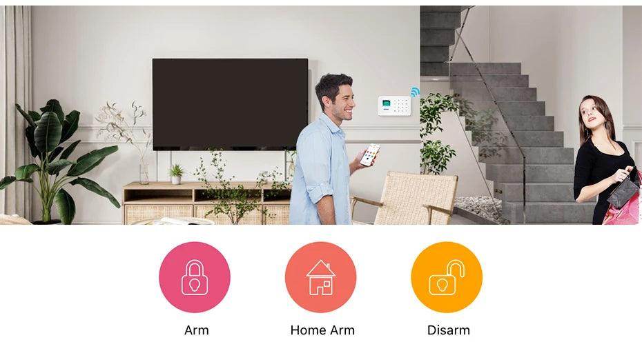 Alarm Smart KERUI W181 WiFi GSM Tuya - P12 Hub Europe