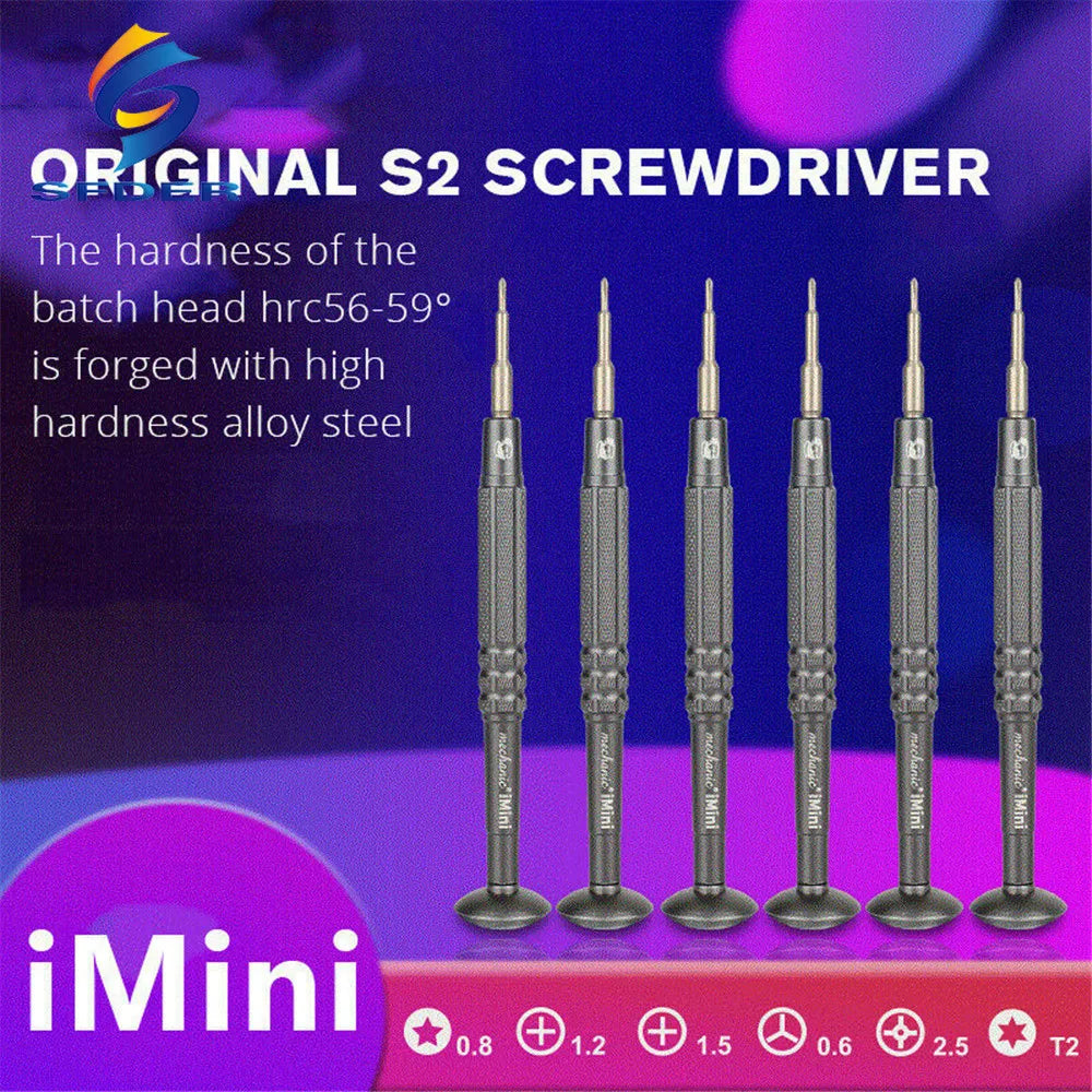 Mechanic IMini Precision Screwdriver Set For Clocks Laptop /Mobile Phone Screw Repairing Screwdriver Set Hand Repair Tools