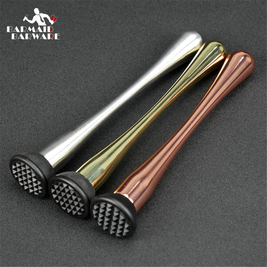 Bar Cocktail Muddler Mojito Stainless Steel Bar Mixer Barware DIY Drink Fruit Muddler Crushed Ice Barware Bar Tool - P12 Hub Europe
