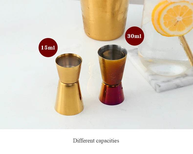 1-8PCS 750Ml Stainless Steel Bar Cocktail Shaker Set Bartender Tools Moijto Muddler Wine Bottle Stopper Cocktail Boston Barware - P12 Hub Europe