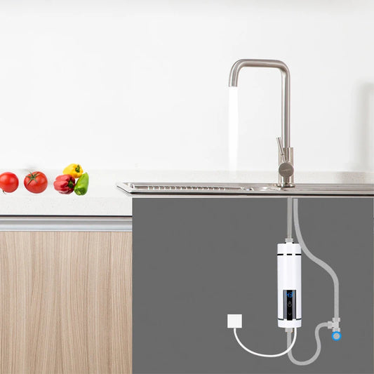 3500W Smart Electric Water Heater Kitchen Instant Water Heater Safe and Energy-saving Automatic Constant Temperature