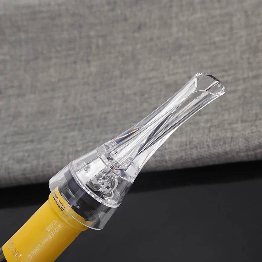 UPORS Wine Aerator Pourer Premium Aerating Pourer Red Wine Decanter Cap Spout Stopper Bottle Mouth Dispenser Decanter Spout - P12 Hub Europe