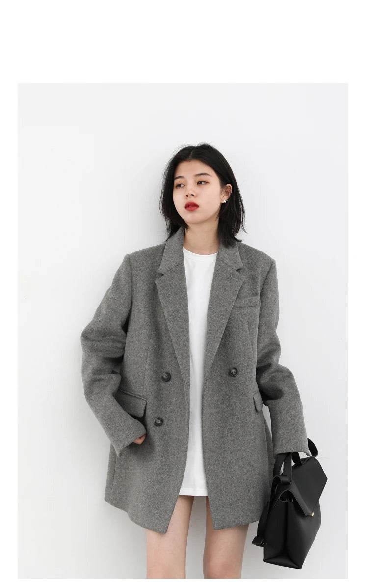 Office Wool Coat - P12 Hub Europe