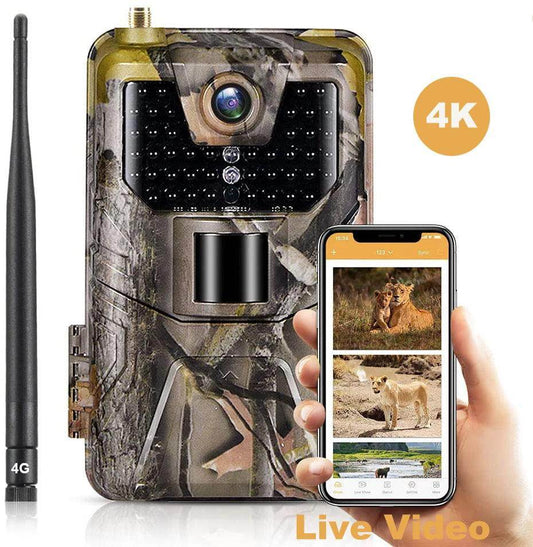 Trail Outdoor Camera 4G 30MP Live View, Cloud, - P12 Hub Europe