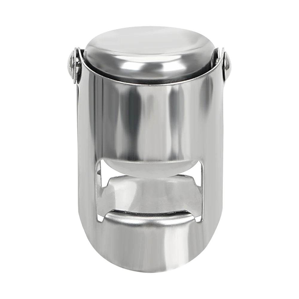 Wine Bottle Stopper Wine Beer Bottle Cork Plug Stainless Steel Champagne Sparkling stopper Bar Tools 1PC Sealing Bottle Cap - P12 Hub Europe