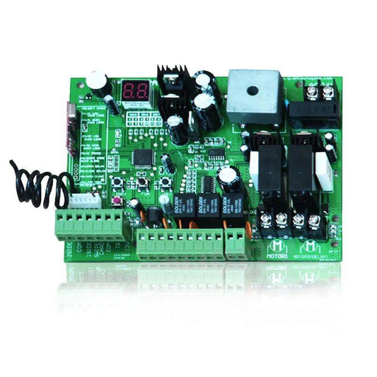 4V Swing Gate Control Board | Dual Arms, 60s Timer, Auto-Close - P12 Hub Europe