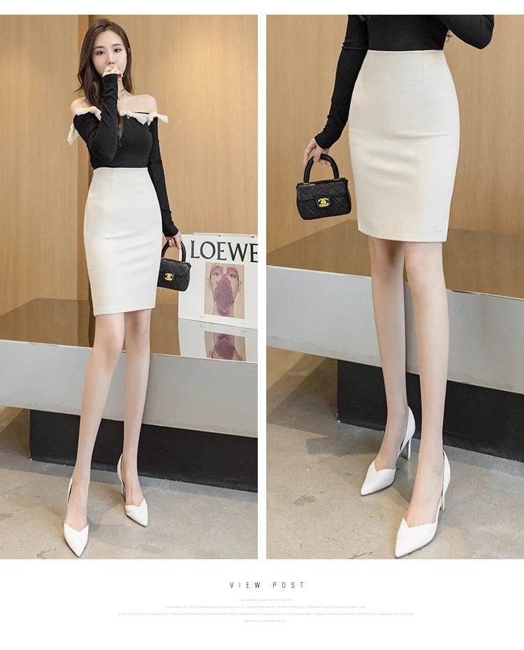 Women's Elegant Pencil Skirt - P12 Hub Europe