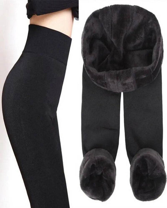 Women's Fleece Lined Thicken Leggings - P12 Hub Europe