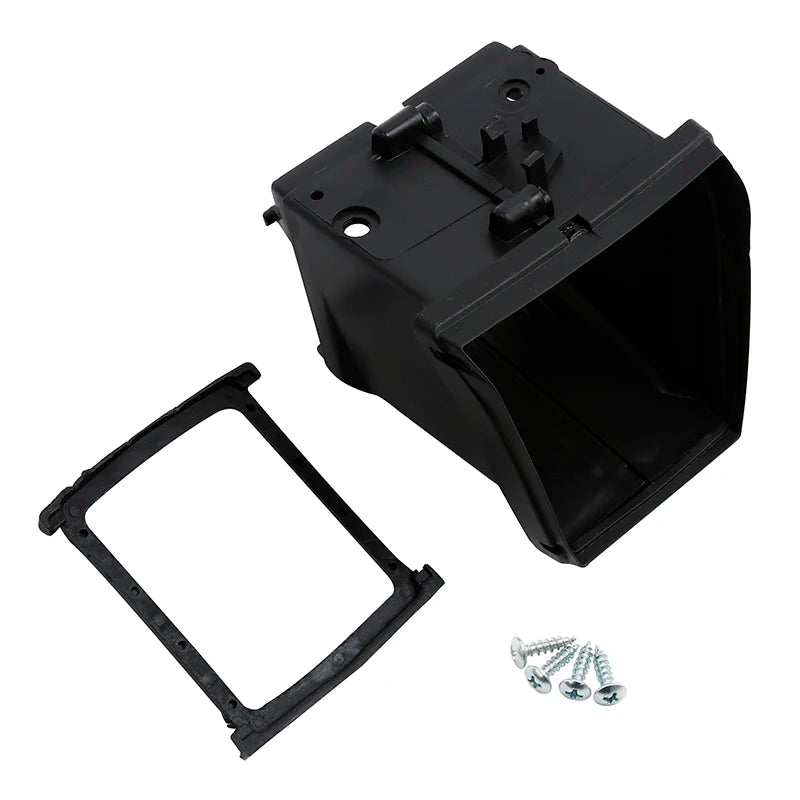 Motorcycle Plastic Black Ram Air Intake Tube Duct For Yamaha YZF R6 2008-2016 2015 14 13 12 11 2010 2009