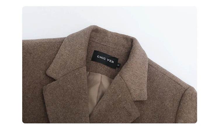 Office Wool Coat - P12 Hub Europe