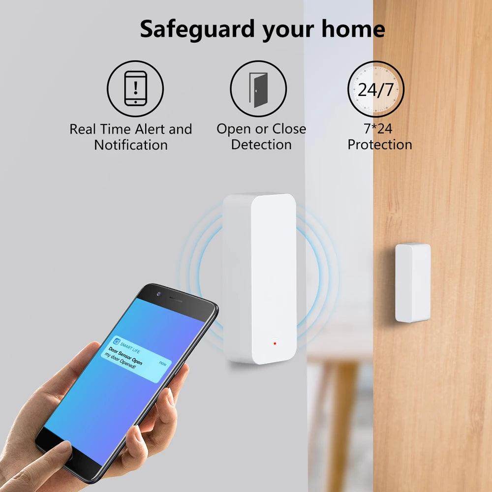 Sensor Door Tuya Zigbee WiFi Smart - P12 Hub Europe