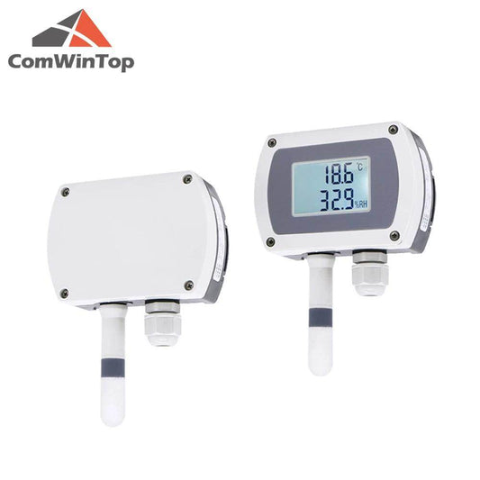RS485 Temp/Humidity Sensor | 4-20mA Modbus Wall Mount - P12 Hub Europe