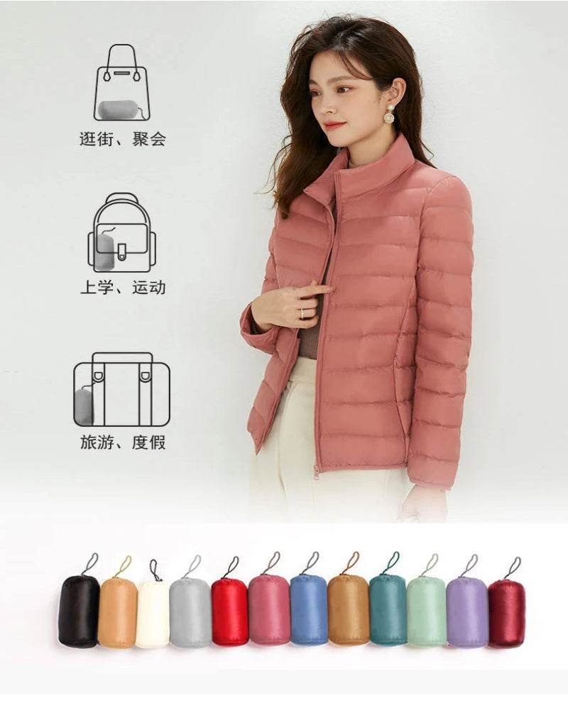 Ultralight Women's Down Parka - P12 Hub Europe