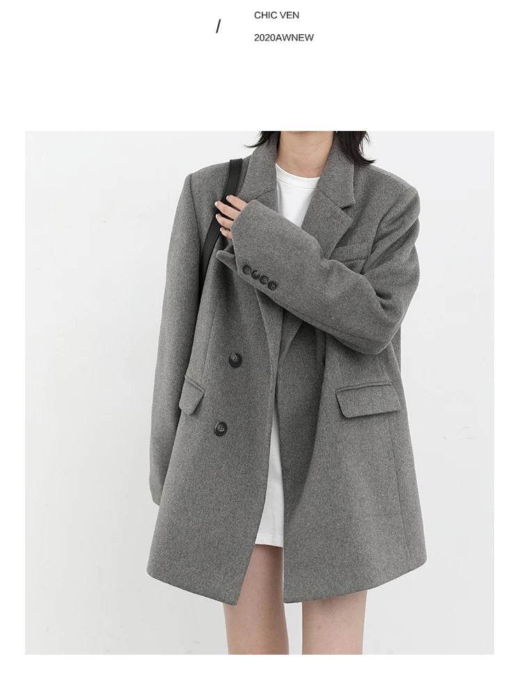 Office Wool Coat - P12 Hub Europe