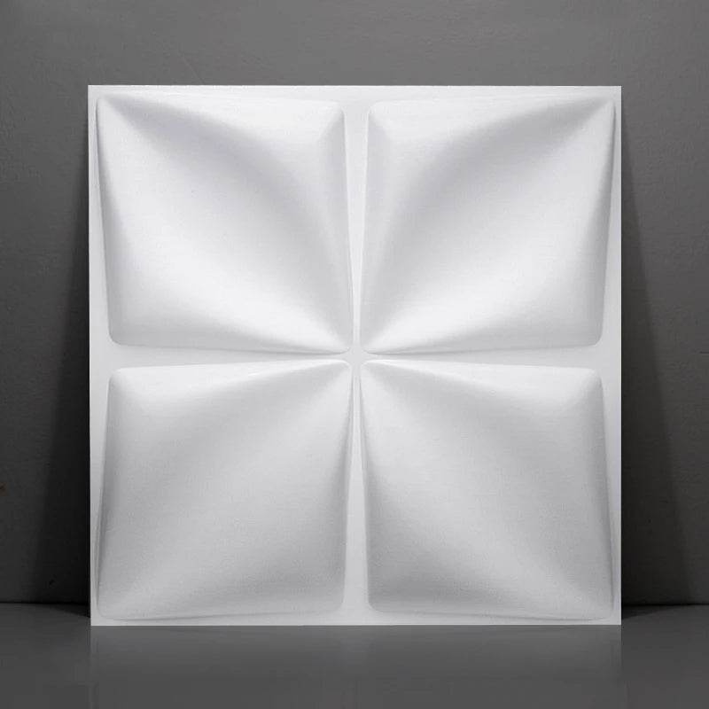 30x30cm 3D three-dimensional wall sticker decorative living room wallpaper mural waterproof 3D wall panel mold bathroom kitchen - P12 Hub Europe