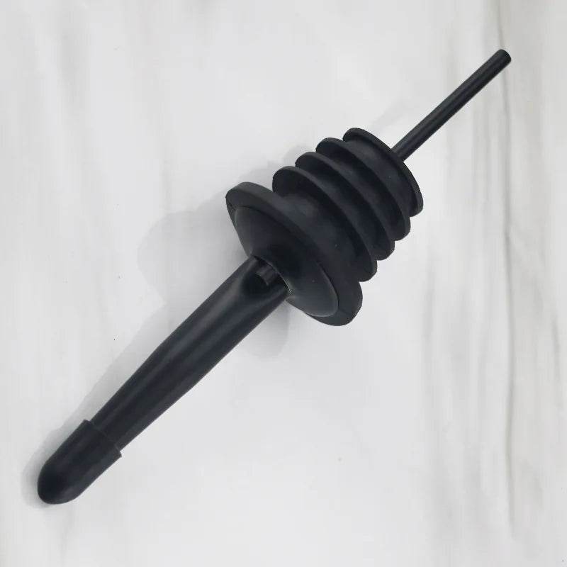 1PC Stainless Steel Oil Bottle Spout Pourer/Mouth with Stopper Flask Dry Red Wine Pot Bottle Cork Plug Olive Pourer Dispenser - P12 Hub Europe