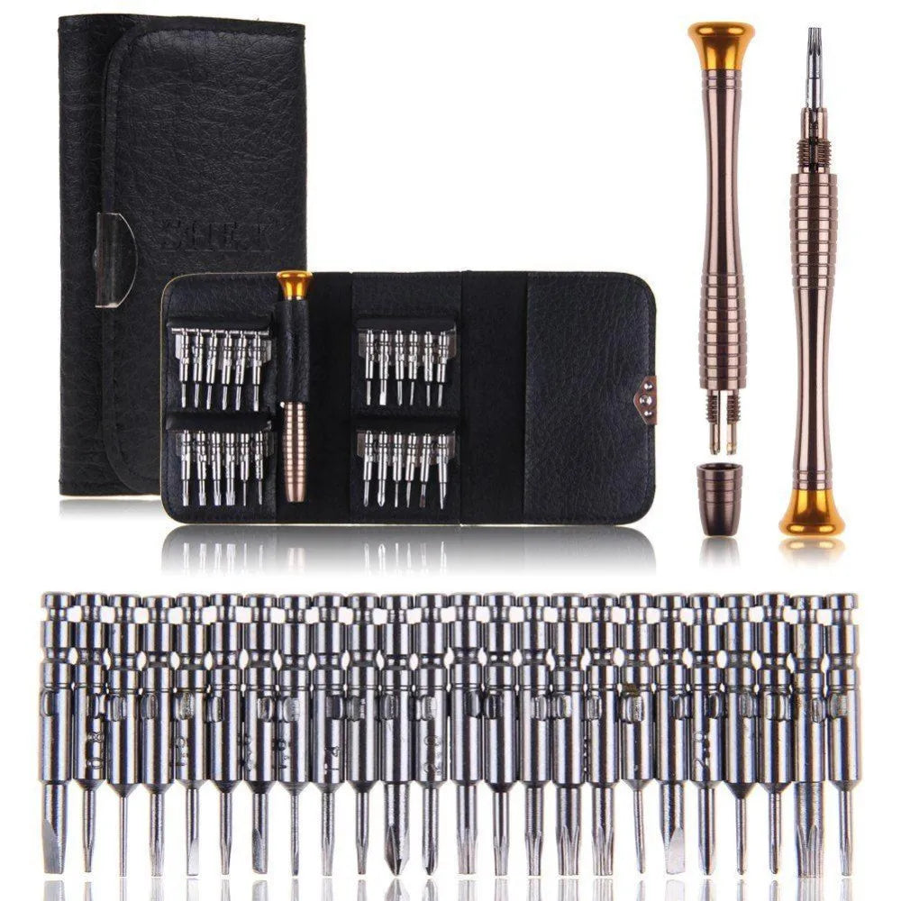 Orignal Screwdriver Set 25 in 1 Torx Screwdriver Repair Tool Set For iPhone Cellphone Tablet PC Worldwide Store Hand tools