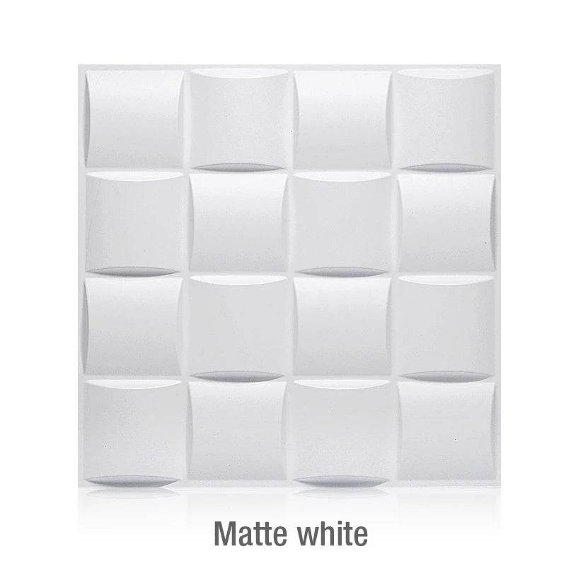 30x30cm 3D three-dimensional wall sticker decorative living room wallpaper mural waterproof 3D wall panel mold bathroom kitchen - P12 Hub Europe