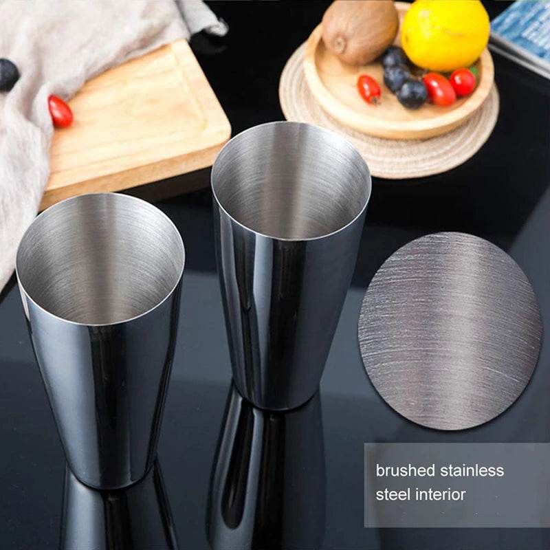 1/6/9/11pcs Boston Shaker Professional Stainless Steel Bartender Wine Cup Cocktail Mixer Martini Cocktail Shaker Bar Set - P12 Hub Europe
