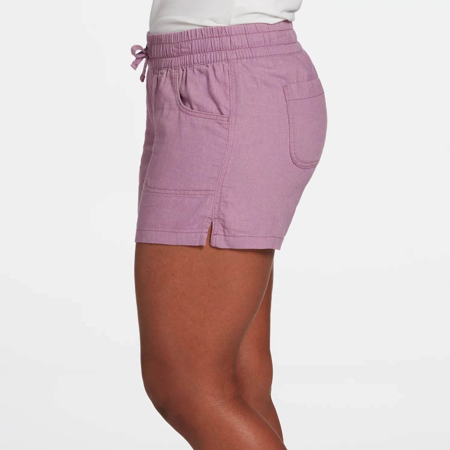 Women Elastic Waist Split Shorts - P12 Hub Europe
