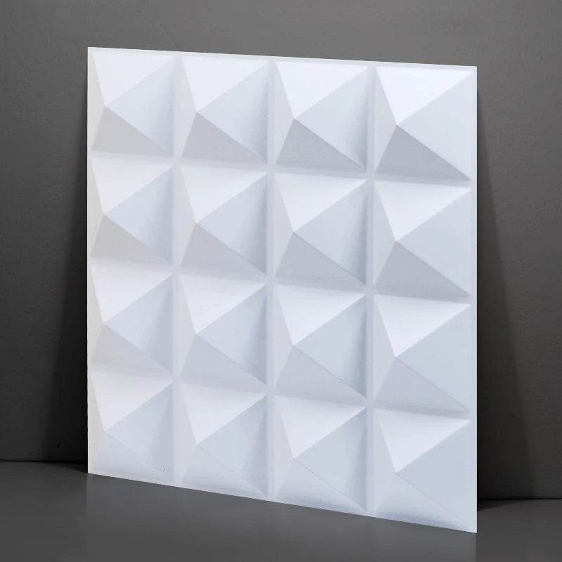 30x30cm 3D three-dimensional wall sticker decorative living room wallpaper mural waterproof 3D wall panel mold bathroom kitchen - P12 Hub Europe