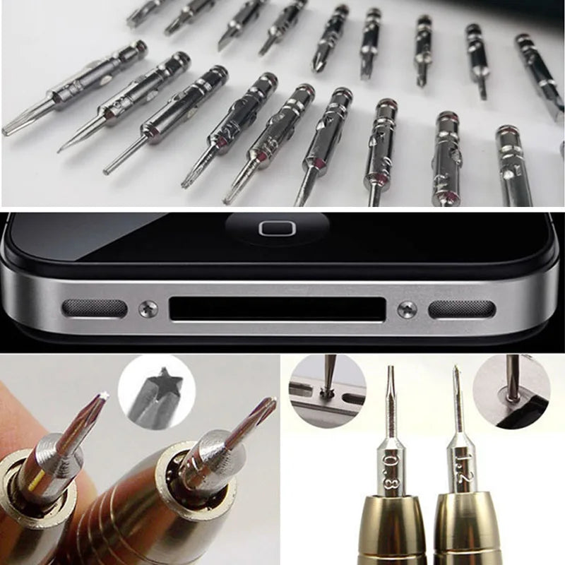 Orignal Screwdriver Set 25 in 1 Torx Screwdriver Repair Tool Set For iPhone Cellphone Tablet PC Worldwide Store Hand tools