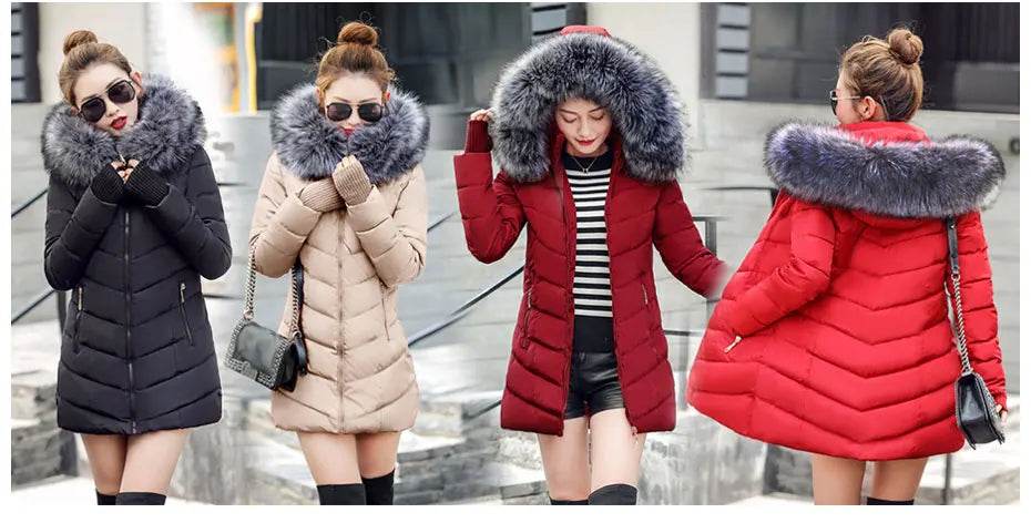 New Slim Warm Winter Parka - P12 Hub Europe