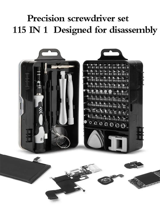 Precision Screwdriver Set For Phone Repair Kit Magnetic Bits Magnet Mini Screwdriver For Glasses Iphone Watch Screwdriver Set