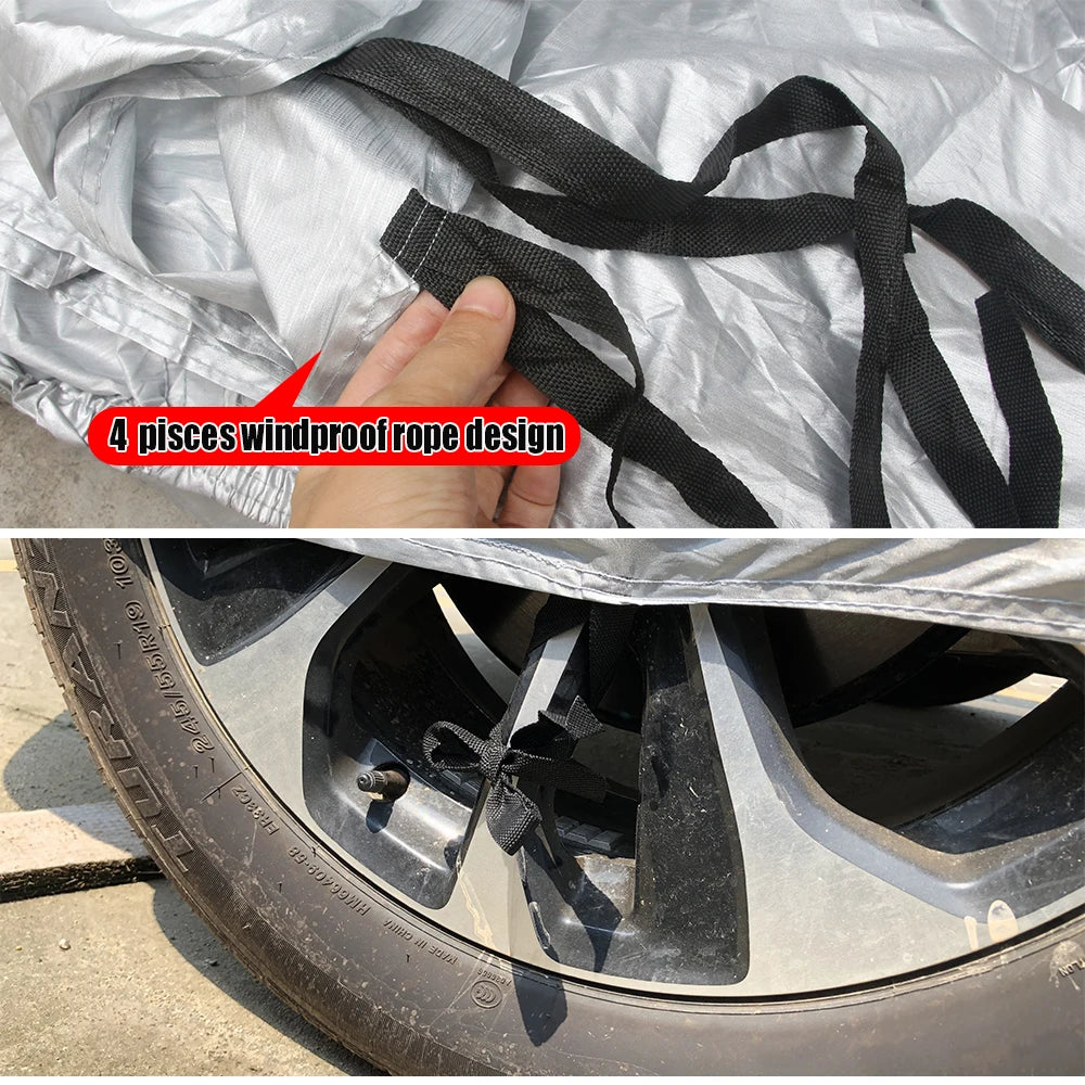 Full Car Cover Anti UV Sun Shade Rain Snow Wind Protection Dustproof Auto Cover For Seat Cupra Formentor 2019-2025
