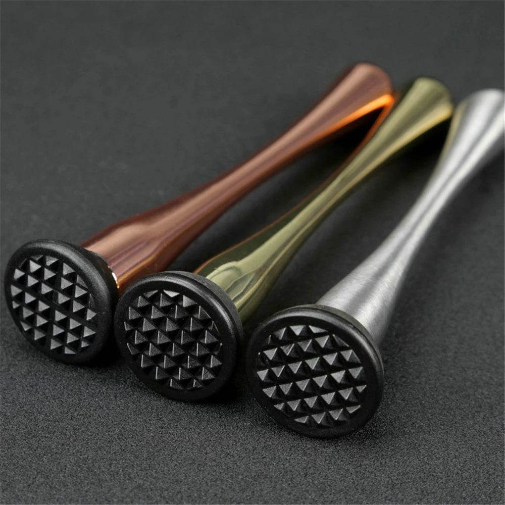 Bar Cocktail Muddler Mojito Stainless Steel Bar Mixer Barware DIY Drink Fruit Muddler Crushed Ice Barware Bar Tool - P12 Hub Europe