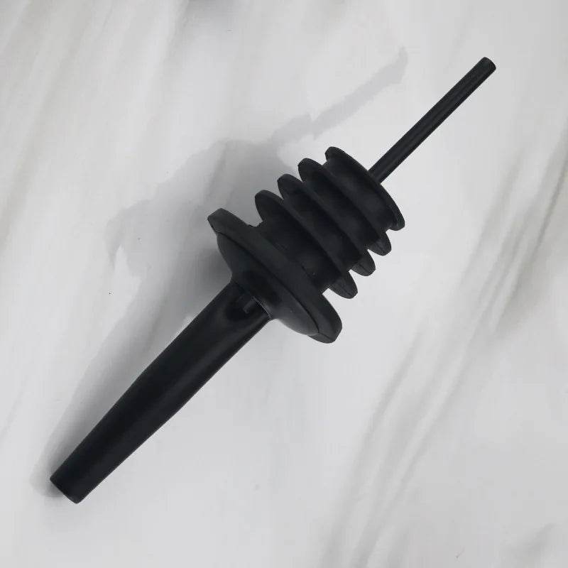 1PC Stainless Steel Oil Bottle Spout Pourer/Mouth with Stopper Flask Dry Red Wine Pot Bottle Cork Plug Olive Pourer Dispenser - P12 Hub Europe