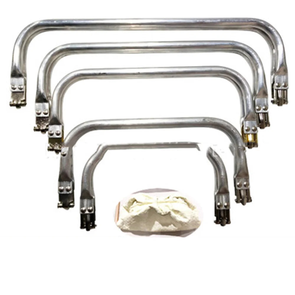 Bag Frame For Wallet Doctor Purse Metal Aluminum Tube Frame DIY Bag Handle Accessories Clutch Bag Parts