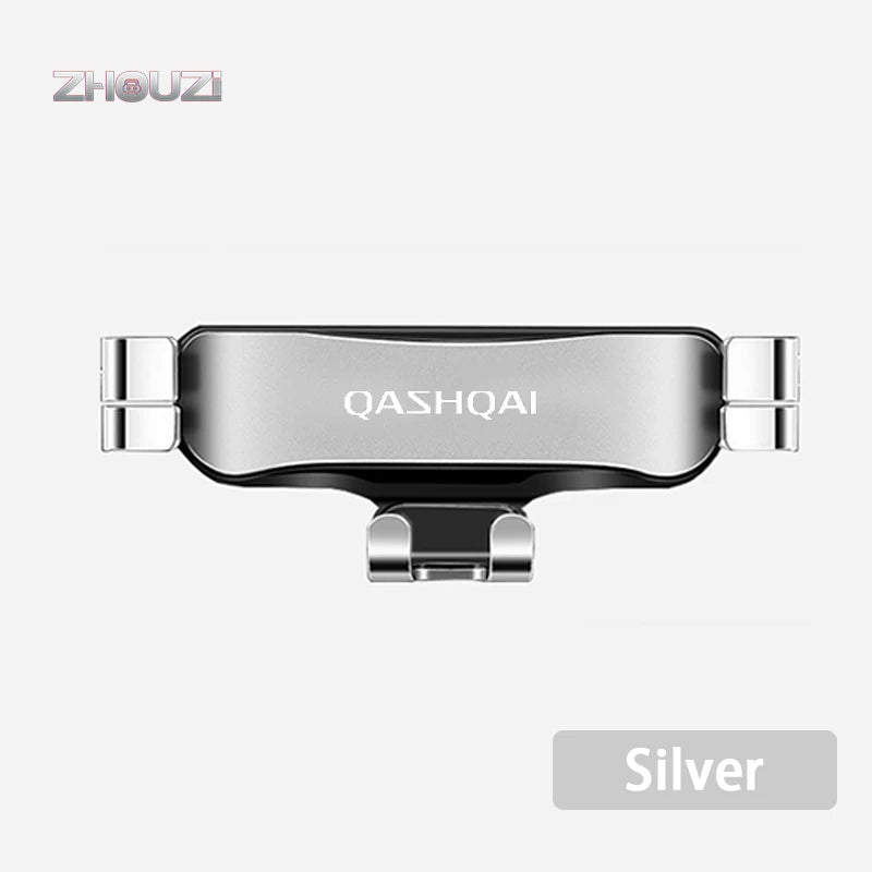 Car Mobile Phone Holder Air Vent Stand GPS Gravity Bracket For Nissan Qashqai J11 2016 2017 2018 2019 2020 2021 Car Accessories