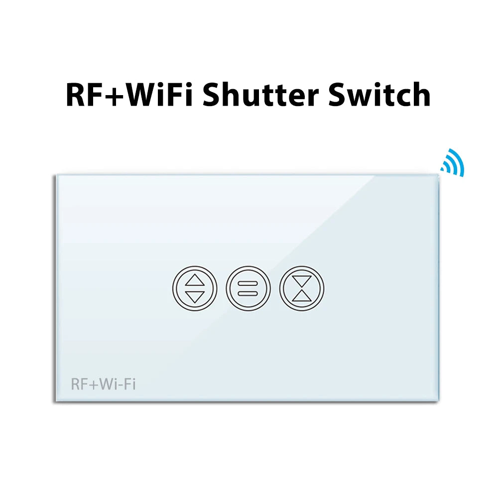 Tuya Smart Life Curtain Switch Remote Control Roller Shutter RF+WiFi App Timer Compatible with Google Home Alexa Echo DIY