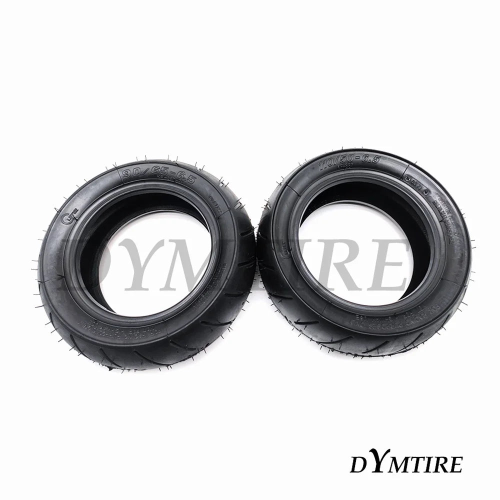 11 Inch Tubeless Tire 90/65-6.5 110/50-6.5 Vacuum Tyre for 47/49CC Mini Motorcycle Front and Rear Wheel Parts