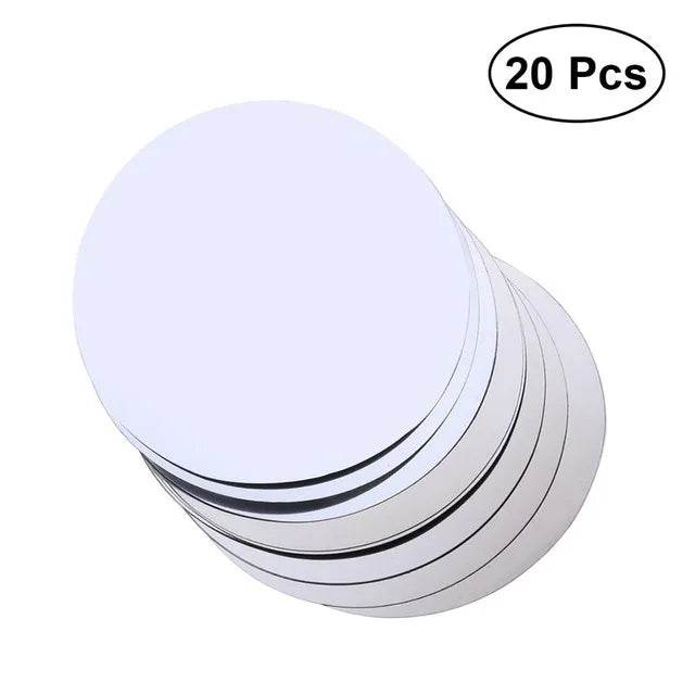 10/20pcs/ Set Silver Aluminum Foil Wine Pourer Disc Foldable Flexible Reusable Mini Drip Stop Pour Spouts Disk - P12 Hub Europe