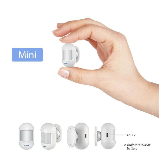 Mini PIR Sensor Wireless Alarm | Magnetic Base Detector - P12 Hub Europe
