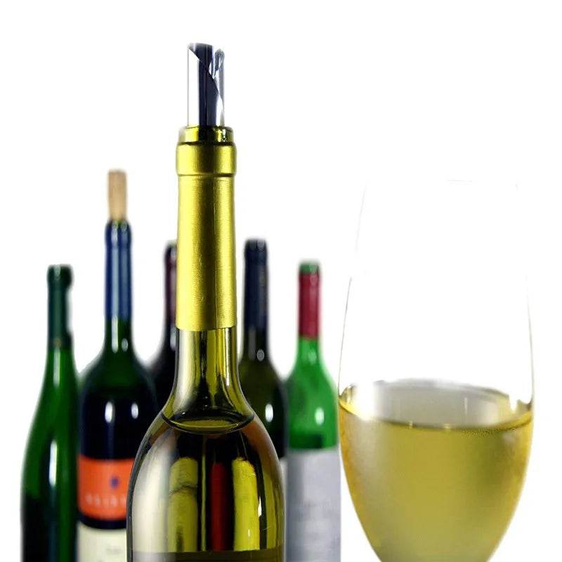 10/20pcs/ Set Silver Aluminum Foil Wine Pourer Disc Foldable Flexible Reusable Mini Drip Stop Pour Spouts Disk - P12 Hub Europe