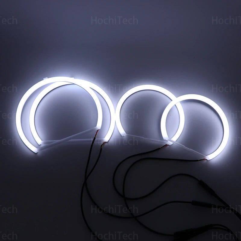 3 Years Warranty Hight Quality LED Angel Eyes Kit Cotton White Ring For BMW X3 F25 2010-2014 halogen HEADLIGHT