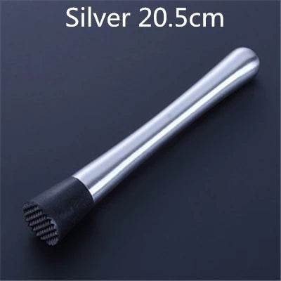 Bar Cocktail Muddler Mojito Stainless Steel Bar Mixer Barware DIY Drink Fruit Muddler Crushed Ice Barware Bar Tool - P12 Hub Europe
