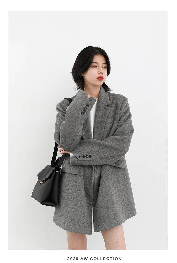 Office Wool Coat - P12 Hub Europe