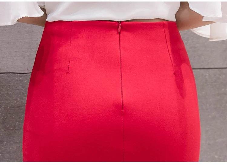 Women's Elegant Pencil Skirt - P12 Hub Europe