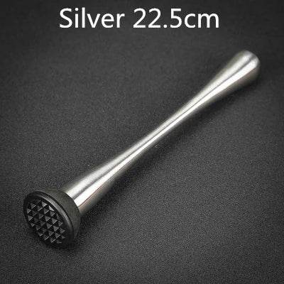 Bar Cocktail Muddler Mojito Stainless Steel Bar Mixer Barware DIY Drink Fruit Muddler Crushed Ice Barware Bar Tool - P12 Hub Europe