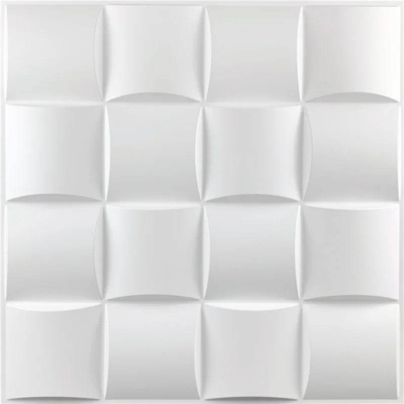 30x30cm 3D three-dimensional wall sticker decorative living room wallpaper mural waterproof 3D wall panel mold bathroom kitchen - P12 Hub Europe